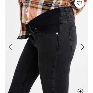 Madewell - MATERNITY- side panel skinny jeans